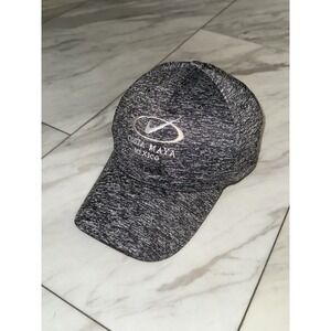 Costa Maya Mexico Strapback Hat Black One Size Adjustable Embroidered